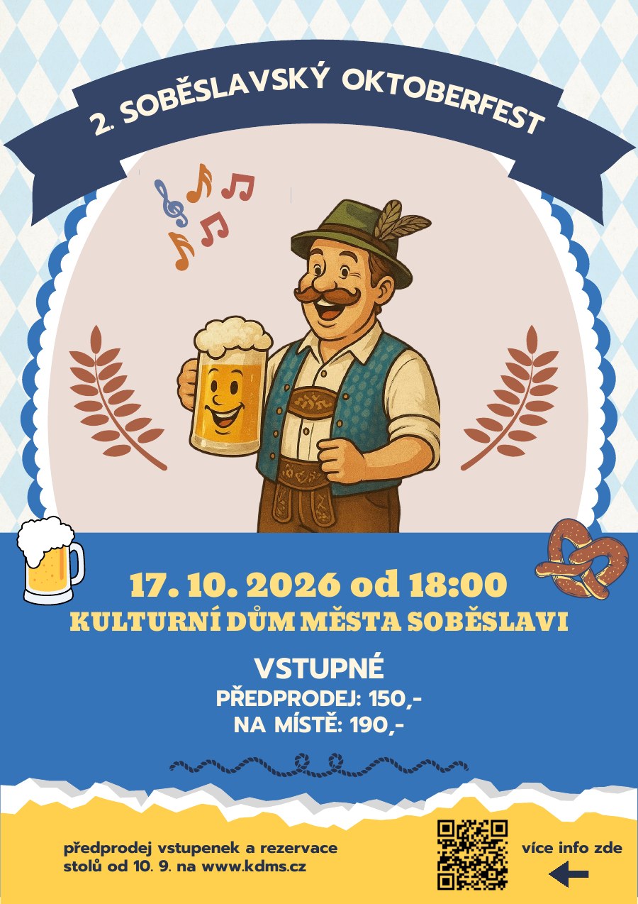 Plakát 2. Soběslavského Oktoberfestu